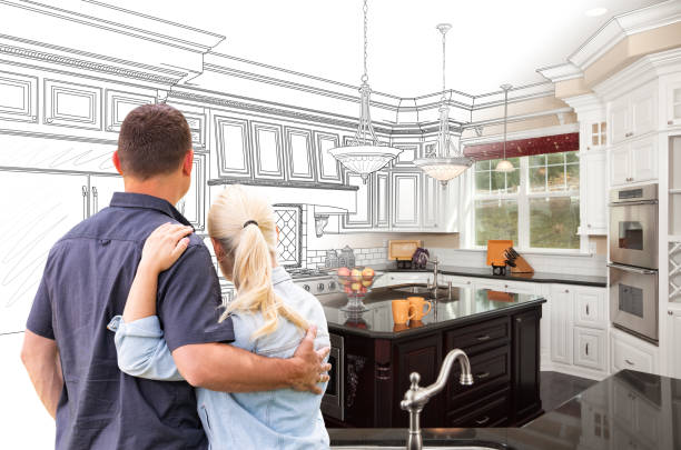 Professional Kitchen Flooring technician working in Ravensdale, WA